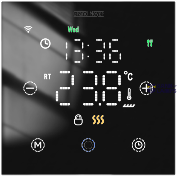 Wi-Fi PROGRAMMABLE TEMPERATURE REGULATOR, TSM-20, 20A, 230V image 1