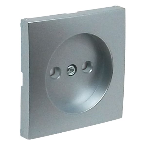 SAFETY COV PLAT F/SINGLE PHASE SOCKET ALUMIN image 2