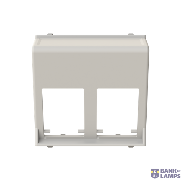 N2216.6 DN - Cover 45 Double Data Socket image 1
