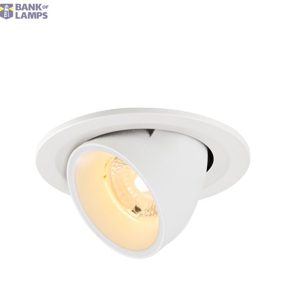 NUMINOS© GIMBLE S recessed ceiling lig 3000K 40ø IP20 rnd wh image 1