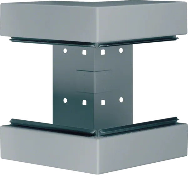 External elbow BRS100210B, steel, galvanized image 1