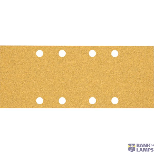 EXPERT C47 Sandpaper with 8 holes for Orbital Sanders 93 x 23 mm, G 6 1-pc image 1