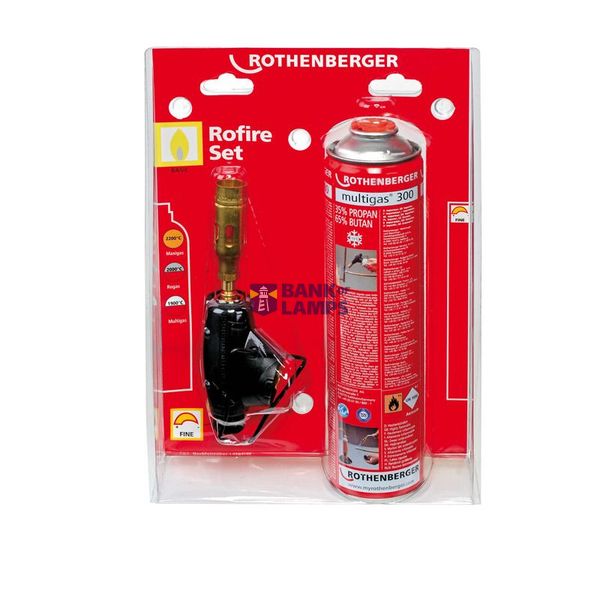 Multigas 300 burner kit without piezo RO-FIRE image 1