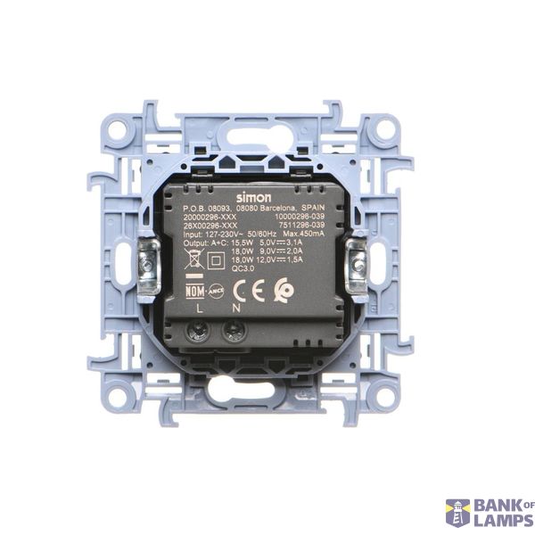 Single socket outlet with Schuko earthing for IP44 version with seal frame, with shutters, (module), Simon 24, IP44, champagne matt, Flap color: Transparent image 1