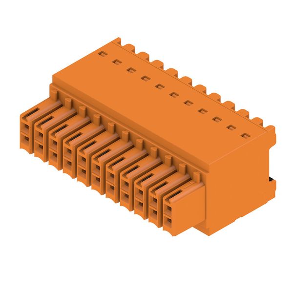 PCB plug-in connector, female plug, 3.50 mm, Number of poles: 22, 180°, PUSH IN with push button, Clamping range, max. : 1.5 mm², Box image 3