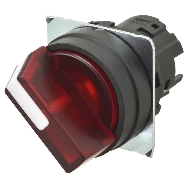 Selector A22NZ 22 dia., 2 position, Lighted, bezel plastic, manual, co A2270403C image 4