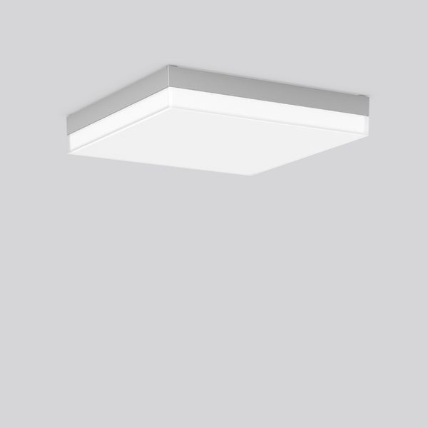 FLAT SLIM square, 27...40 W, 2950...4500 lm, 830, 840, silver, on/off  image 2