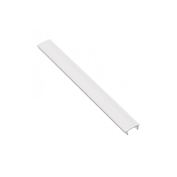 Recessed profile made of polycarbonate, milky, 2 m image 1