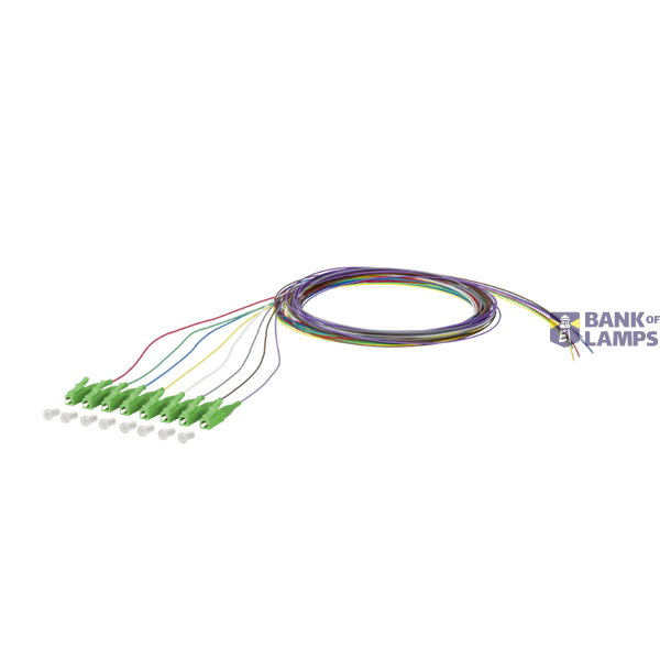 OpDAT pigtail LC APC, OS2, 8 colors image 3