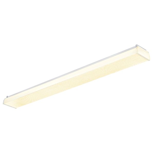 ZERO LED 1x28W, 3000K, 3828lm, Ra>80, IP40, microprism,white image 1