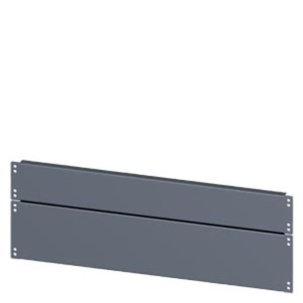 SIVACON, base, EMC, IP40, D: 400 mm, W: 800 mm, zinc-plated image 1