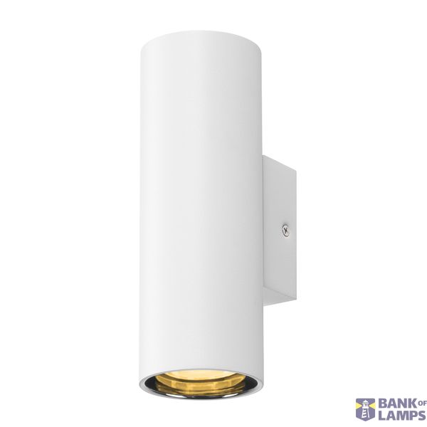 ASTO TUBE, wall-mounted light, cylindrical, GU10, 2x max. 10 W, white image 2