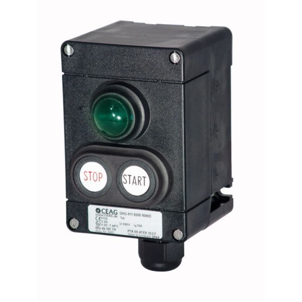 T0-1-8214/I1 Changeoverswitches, T0, 20 A, surface mounting, 1 contact unit(s), Contacts: 2, 45 °, momentary, With 0 (Off) position, with spring-return from both d image 408