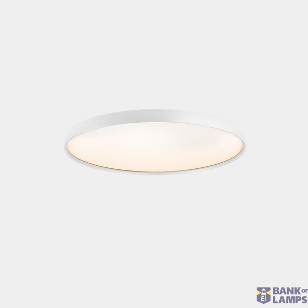 Ceiling fixture Luno Slim Surface Large 67.2W 3000K CRI 90 ON-OFF / DALI-2 White IP20 6917lm image 1