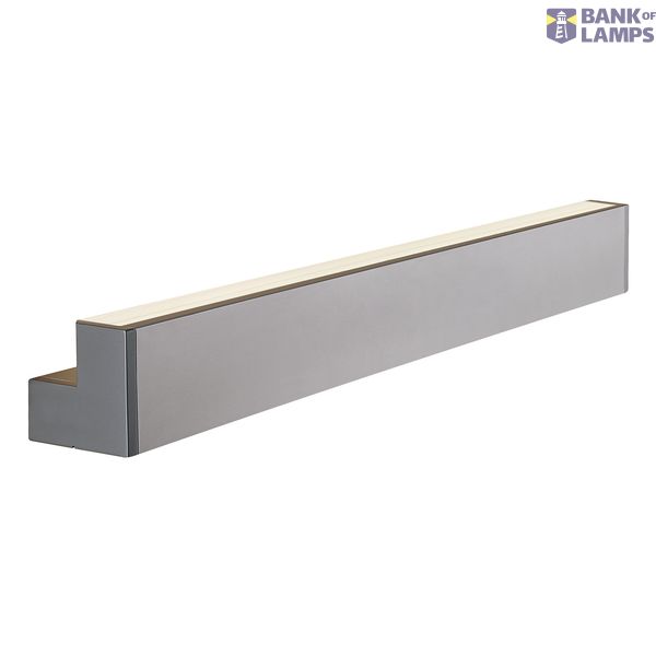 L-LINE 60 wall and ceiling light, silver-grey, T5 Energy Saver, 24W image 1