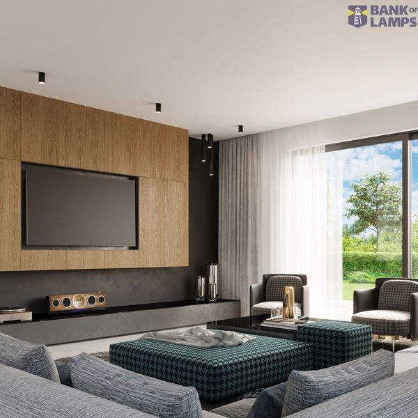 SPOT LAGOS 20 BLACK GU10 1X40W IP20 image 6