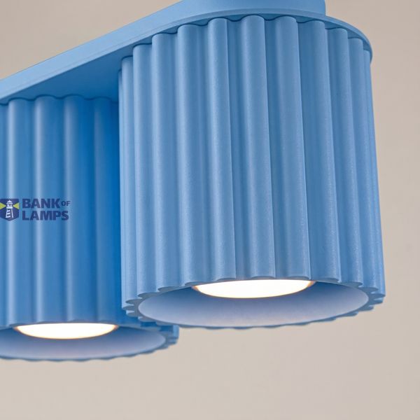 Ceiling lamp AURA 2 azure GU10 image 5