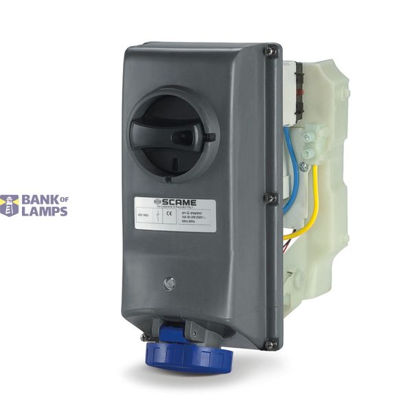INTERLOCK.SOCKET 2P+E IP66/IP67 16A 6h image 5