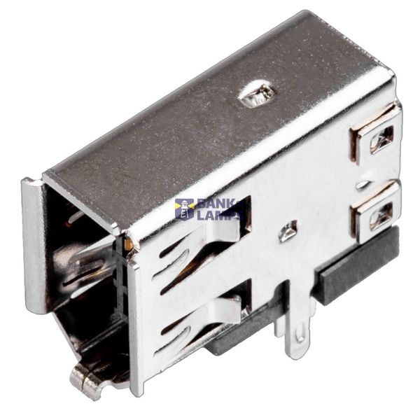 PCB connector USB jack, female header, FireWire 400, 10 Gbit/s , THT/T image 1
