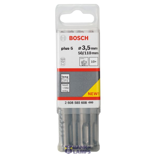 Hammer drill bit SDS-plus-5 3,5 x 50 x 110 mm image 2