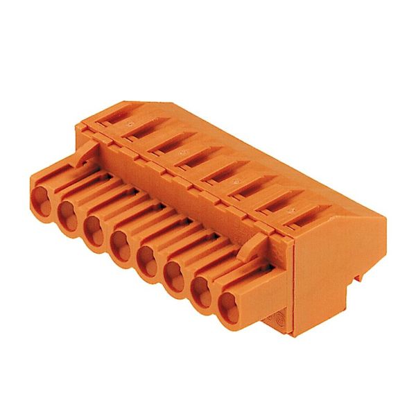 PCB plug-in connector, female plug, 5.08 mm, Number of poles: 4, 270°, Clamping yoke connection, Box image 1