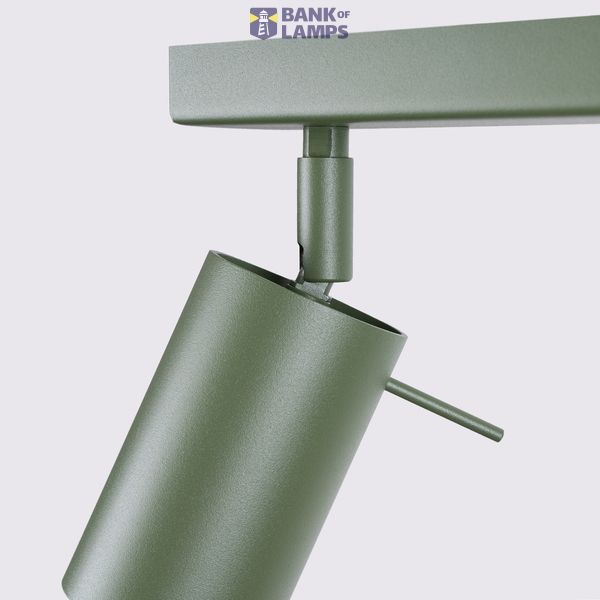 RING CEILING LAMP 4L OLIVE GREEN 4XGU10 image 8