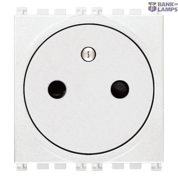 Flat 2P+E16A FR SICURY outlet screwless image 1