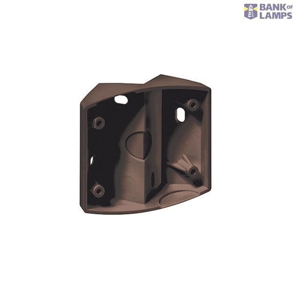 Corner bracket for motion detector series MD, brown image 1