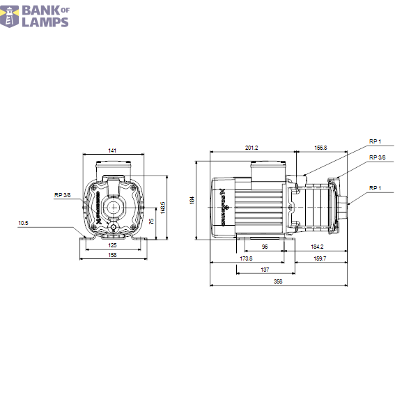 Horizontal multistage pump CM1-6 A-R-A-V-AQQV 400Y 50Hz image 4