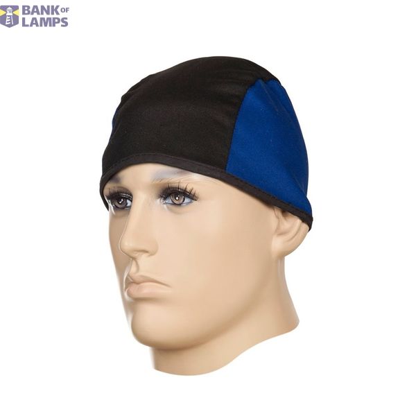 Fire Fox™ Fabric Welding Helmet (Blue-Black) XL image 1
