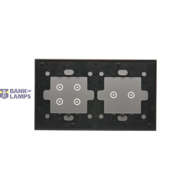 Bell Button, (module), 10AX, quick connection, black matt image 2