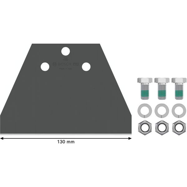 PRO SDS plus Floor Scraper, 130 mm image 1
