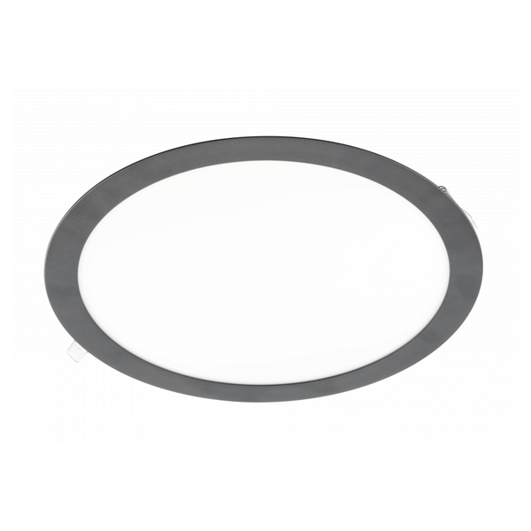 LED luminaire ORIS PLUS, 24 W, 2000 lm, IP20, AC220-240V, 50/60 Hz, 120°, 4000K, recessed, black image 1