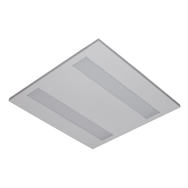 MODUS EK4000, recessed,  square 600, 2x prizmatic cover, LED 940, SELV 800mA image 1