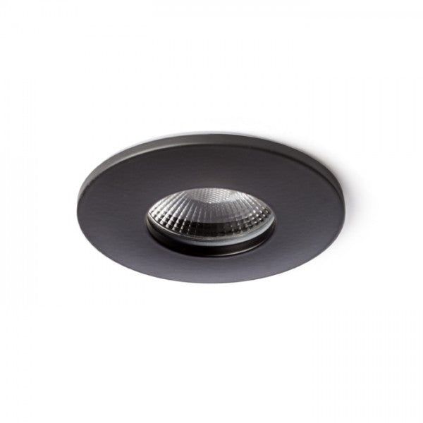 WATERBOY R matt black 230V LED 10W 40° IP65 3000K image 1