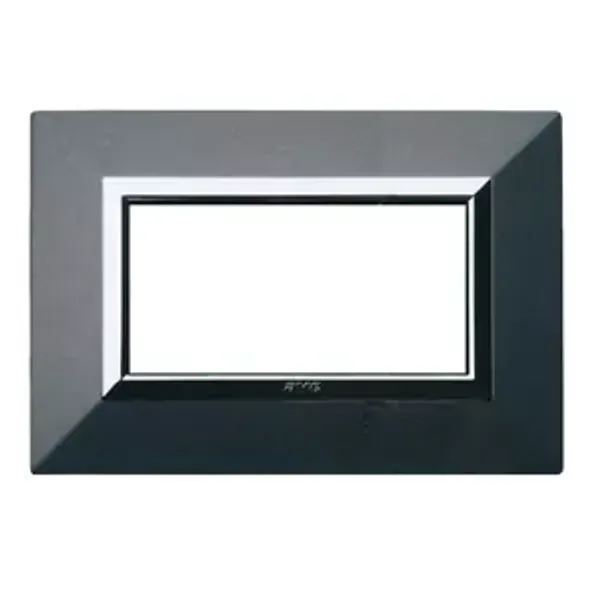 ZAMA44 FR. PLATE MET.DARK GREY   4M image 1