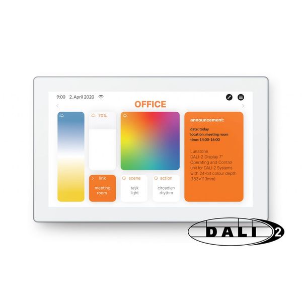 DALI-2 Display 7” white image 1
