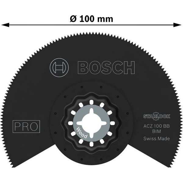 PRO Multi Material ACZ 1 BB Multitool Blade image 2