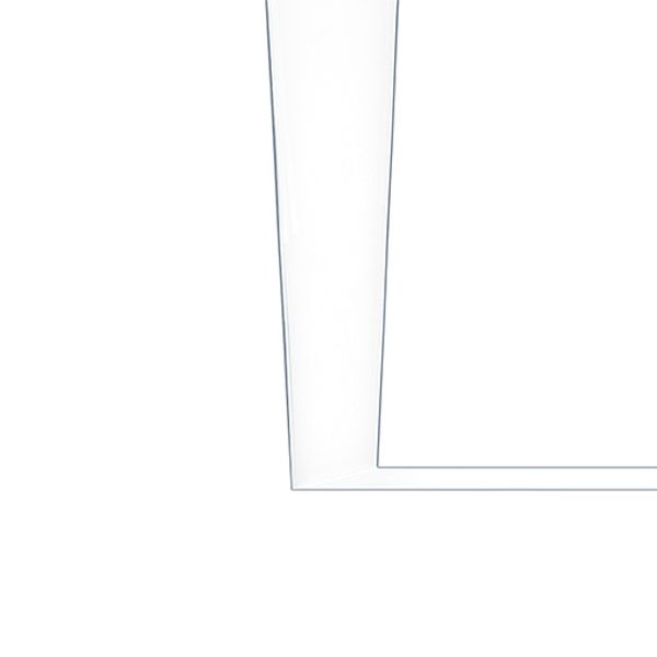 SLN2-C CL MRC L545 WH - Corner channel for LED light line image 1