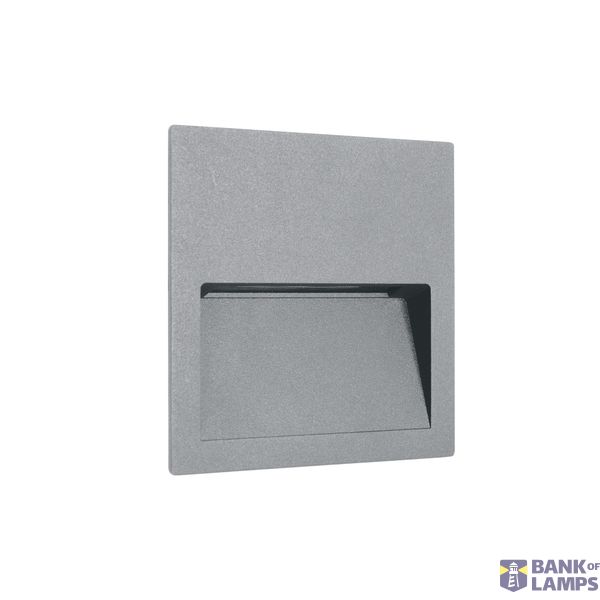 GREY WALL RECESSED 4W WW IP65 DARK LIGHT 100-240V image 1