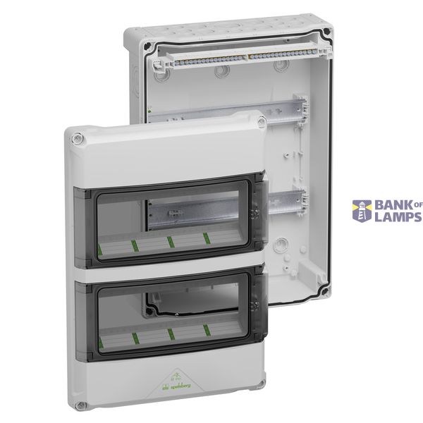 Distribution Board AK Basic 24TE IP65 IK08 Grey image 1