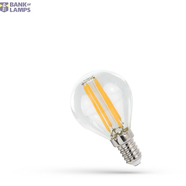 LED P45 E-14 230V 6W COG WW CLEAR SPECTRUM image 3