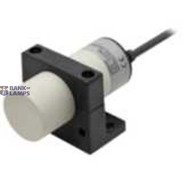 E2K 5062H Proximity sensor, capacitive, 34 mm dia, unshielded, 20 mm, AC/DC, 2-wire, NO, 2 m cable E2K 5062H image 1