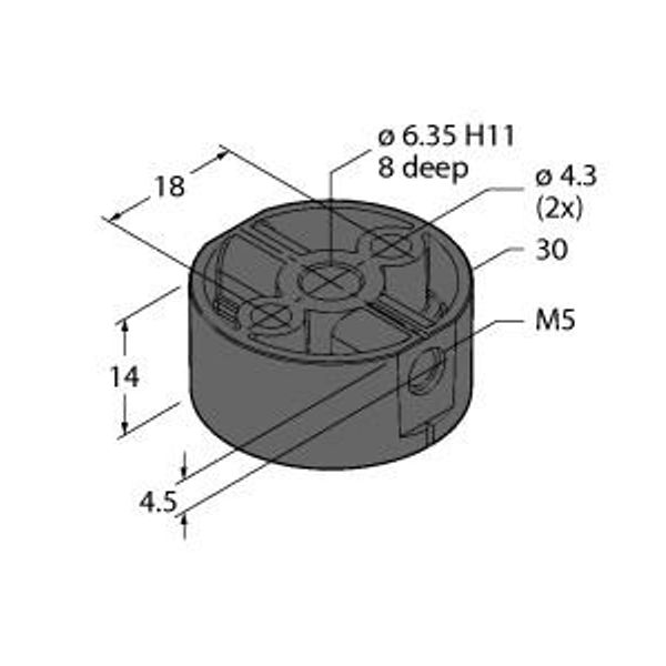 Accessories Positioning Element   P2-RI-QR20 image 1