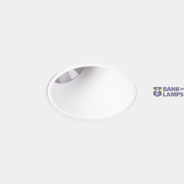 Downlight Play Deco Asymmetrical Round Fixed Trimless Emergency 11.9W LED neutral-white 4000K CRI 90 33.6º ON-OFF Trimless/White IP54 1303lm image 1