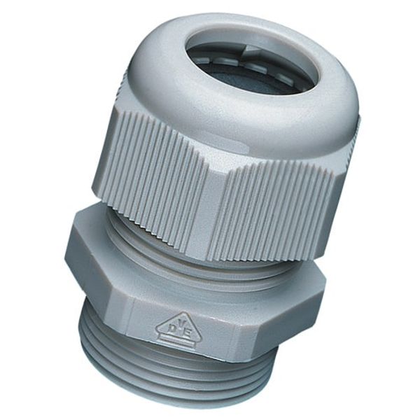 Pg-21 RAL 7035 UL/VDE cable gland image 1