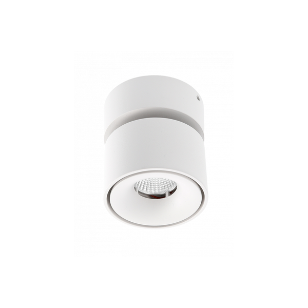 LED luminaire BIANCO, 8 W, 680 lm, 4000K, IP20, round, white image 1