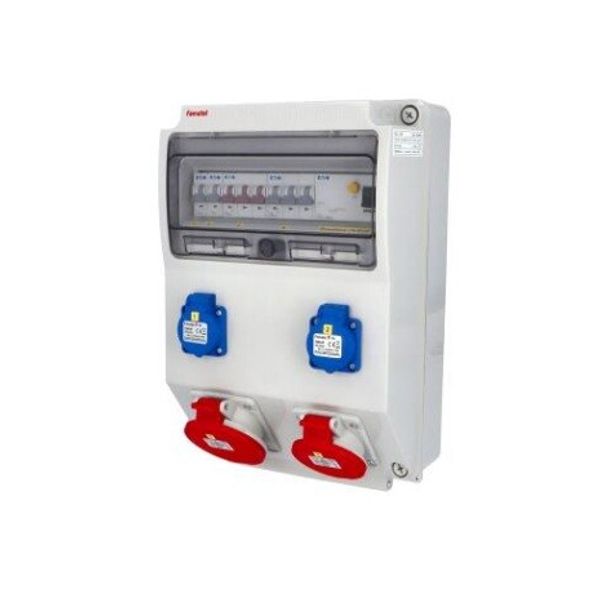 FAMATEL v310-C ZSF20101000.1 /3959 Socket box 2x230V+1x400V 16A 5p+1x400V 32A 5p image 1