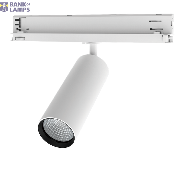 Azure 2 3-Circuit Track-mount Spot Light 24W 38° 5000K WHT DALI image 1