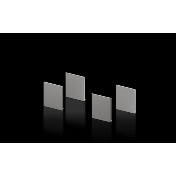 Cover caps, stainless steel for base/plinth system VX, stainless steel image 1